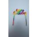 Rainbow Happy Birthday Cake Topper Acrylic Birthday Cupcake Topper Cake Pick Decorations for Birthday Party Cake Desserts cup cake topper - Buy Online on GoSupps.com