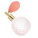 POPETPOP Air Bag Spray Bottle Travel Perfume Dispenser Retro Glass Perfume Empty Makeup Sprayer Vintage Glass Perfume Bottle Terrariums Glass Gasbag Bottle Hair Spray Cosmetic Crystal Glass 100 ml Pink