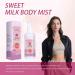 3PCS Sweet Body Milk Mist Long Lasting Hydration Moisturizing Skin Brightening Smooth Refreshing Body Mist Perfume - Buy Online on GoSupps.com