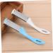 Housoutil Pedicure Foot File Foot Tool Handle Foot Pedicure Tools Sandpaper Tool Double-Side Foot Pedicure Tools for Feet Exfoliating Pedicure File White - Buy Online on GoSupps.com