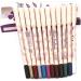 FOMIYES 24 Pcs Black Eye Shadow Brown Eyeshadow Colour Pencils Eyeliner Pen Set Wooden Pen Water Proof Miss 1 count (Pack of 1) As Shownx2pcs - Buy Online on GoSupps.com