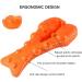 Jiazhouhb Acupressure Massager - Trigger Point Back Extensor & Neck Relief Device | Black & Orange - Buy Online on GoSupps.com