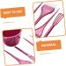 Beavorty 1 Set hairdressing tool Hair Coloring hair dye applicator tint color mixing bowl hair dye bowl hair tint brush Color Tint Hair Dye Cream Stirrer mixer household abs - Buy Online on GoSupps.com