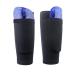 Soccer Shin Guard Sock, Leg Performance Support Football Compression Calf Sleeves with Pocket Can Holding Shin Pads, Comfort Breathable Youth Soccer Shin Guard Holders for Beginner or Elite Athlete M for Teens Black