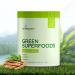 Greens Powder Daily Drink Mix with Spirulina Vegetables & Probiotics Digestive Enzymes | Detox Health & Wellness Support | Vegan Protein Non-GMO Gluten-Free No Additives 30 Servings Unflavoured 1 Ounce (Pack of 1)