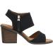 CUSHIONAIRE Women's Rosanna Cut Out Sandal | Memory Foam | Wide Width | Black | Size 10W - Buy Online on GoSupps.com