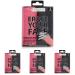 ERASE YOUR FACE Re-usable Makeup Removing Cloth Pink/Black 8 pack Pink/Black 1 Count (Pack of 8)
