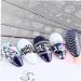 Onsinic Christmas Nail Stamper Kit - 6 Piece Art Stamping Plates with Snowflakes & Christmas Tree Images for Winter Manicure - Perfect for Women & Girls' Salon Decoration - Buy Online on GoSupps.com