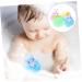 Hemoton 4pcs Bath Ball Set | Loofah Shower Scrubber & Sponge for Body Care | Cute Cartoon Bath Puff Tools - Perfect for Relaxing Baths - Buy Online on GoSupps.com