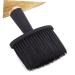 Lurrose Salon Shaving Brush | Wooden Hair Cutting & Cleaning Tools | Hair Breakage Removal Suite | 14x10x10cm Black - Buy Online on GoSupps.com