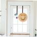 LABRIMP 3pcs Door Coat Hook Hat Hooks Purses Coat Hangers Coat Hooks Entryway Door Back Hook Organizer Towel 28.5X3.8X2CM Brown - Buy Online on GoSupps.com