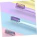 Solustre 8-Pack Macaron Toothbrush Cleaning Tools for Pregnant Women | Extra Soft Travel Toothbrush & Charcoal Massage Brush | Household Cleaning Devices - Buy Online on GoSupps.com