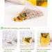 100% Natural Herbal Three Clear Tea Bag 250g/8.81oz (5g*50bags) orge feuilles de lotus r glisse pissenlit fleur d'argent d'or combin tisane th de remplacement dans un sac s par  - Buy Online on GoSupps.com