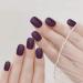 96 Pcs Colorful Fake Nails - Grape Purple & Cobalt Violet Full Cover Square Short Acrylic Nails - Buy Online on GoSupps.com