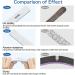 12pcs 80/80 Grit Jumbo Nail Files for Acrylic Nails - Professional Square Emery Boards for Manicure & Nail Techs - Buy Online on GoSupps.com