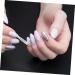 Housoutil 1 Set Nail Polish Head Set Alloy Manicure Tools 8x5cm Silver - Buy Online on GoSupps.com