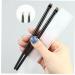 Tossper 2-Piece Professional Makeup Brush Set | Angled Eyebrow & Flat Eyeliner Brushes for Flawless Beauty - Buy Online on GoSupps.com