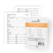 EasyGenie Large Print Two-Sided Family Group Sheets for Ancestry (30 Sheets) Archival-Quality Genealogy Forms