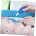 Healvian 4pcs Nasal Aspirator Set for Babies - Nose Cleaner and Sucker for Newborns | Baby Bulb Syringe and Straw Cleaner included - Buy Online on GoSupps.com