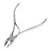 sourcingmap Cuticle Nippers Professional Cuticle Trimmer Cuticle Pusher for Women Men Metal Beauty Remover Manicure Tools for Fingernails and Toenails Home Salon Use Silver Tone