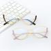Buy Kachawoo Anti Blue Light Glasses for Women - Cat Eye Optical Eyewear with Purple Gold Half Frame - Buy Online on GoSupps.com