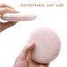6 Pack 4 Inch Ultra Soft Washable Cotton Powder Puff Set - Large Round Loose Powder Puffs - Multicolor Mix - Buy Online on GoSupps.com