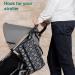 Waterproof Baby Nappy Changing Mat with Head Cushion - Portable & Travel-friendly with Storage Pockets - Buy Online on GoSupps.com