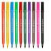 Oikabio 10 Pieces Food Colour Pens Baking Edible Marker Pen Food Pen Tip Colouring Marker for DIY Cake Decoration Biscuits