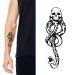 Zayvor Halloween Death Eater Tattoo  Death Eater Mark Tattoo Temporary Mark Mamba Skull Snake Temporary Tattoo For Adult Kids Halloween Cosplay Costume Tattoos Accessories Gifts (8 Large 12 Small )