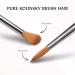Premium #18 Sable Kolinsky Acrylic Brush for Nail Art | Zobelhaar Gel Brush | Wood Nail Polish Tool for Manicure - Buy Online on GoSupps.com