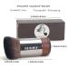 BEAHOT Kabuki Makeup Brush for Blush, Bronzer, and Foundation - Wooden Handle, Perfect for Liquid Makeup and Flawless Powder Cosmetics - Buy Online on GoSupps.com