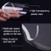 Clear Disposable Face Shield for Shower, Haircut, Hairspray, Eyelash Extensions & Aftercare - 100 PCS - Buy Online on GoSupps.com