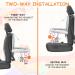 Hotut Baby Car Seat Toy Set | Activity Toys with Mirrors & Hanging Toys for Infants 0-12 Months - Ideal for Car Rides - Buy Online on GoSupps.com