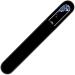 Large Crystal Nail File with Swarovski Elements Hand Made Czech Tempered Glass Lifetime Guaranty in Suede Sleeve (Blue) - Buy Online on GoSupps.com