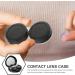 Shop Magiclulu Container Carrying Bag - Cute Lens Holder Set with Mirror & Tweezers for Travel | Black Mini Container for Contact Lenses | Essential Travel Accessory - Buy Online on GoSupps.com