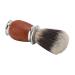 Nylon Shaving Brush for Men - Skin-Friendly Hair-Bearing Cleaning Brush with Wooden Handle | Rustproof Facial Care Tool for Home & Salon Use - Buy Online on GoSupps.com