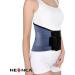 NEENCA Professional Back Support Brace - Adjustable Lumbar Support for Pain Relief - Large Navy Blue-Black - Buy Online on GoSupps.com