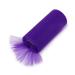 Lurrose Wedding Favors Roll dinner table decor black decor flowers decoration wrapping tulle skirt reel wired Purple medium