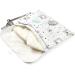 FlyIdeas Nappy Pouch - Baby Changing Bag for Diapers & Wipes | One-Hand Carry On-the-Go Dry Wet Bag for Buggy/Pram - Cute Bears - Buy Online on GoSupps.com