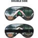 Lake Camping Print Unisex Sleeping Eye Mask - Soft Comfortable Light-Blocking Travel Accessory for Better Sleep - Buy Online on GoSupps.com