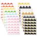 WXJ13 13 Sheets 13 Colors Photo Mounting Corners Photo Corners Self Adhesive for DIY Scrapbooking  Picture Album
