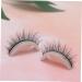 FRCOLOR 1PC fake lashes Fluffy Eyelashes natural looking eyelashes faux eyelashes Makeup Lashes half eyelashes pesta as postizas naturales con makeup eyelashes 3d glue artificial - Buy Online on GoSupps.com