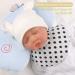 XIAOHAWANG Newborn Hospital Hat Preemie Boys Girls Beanie with Bear Ears - 0-12 Months (White/Black/Gray) - Buy Online on GoSupps.com