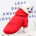 Waterproof Winter Dog Coat - Warm Fleece Jacket for Puppies & Dogs | Autumn Clothing & Hoodies | XXXXL 1107debka-Red - Buy Online on GoSupps.com
