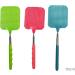 3 PCS Extendable Fly Swatter Set - Heavy Duty Bug Swatter with Telescoping Metal Handle - Buy Online on GoSupps.com