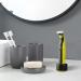Aluminum Alloy Razor Stand for Philips Norelco One Blade - Anti-Slip Shaving Holder for Bathroom & Travel - Black-Green - Buy Online on GoSupps.com