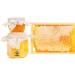 3 x 300g Honeycomb Of Wildflower In Wooden Frame - Pure Natural Honey Comb - Unpasteurised 100% Directly From Hives - Buy Online on GoSupps.com