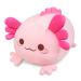 Axolotl Soft Toy Axolotl Stuffed Animal Plush Pillow Plush Axolotl Toy Stuffed Axolotl Throw Pillow Fluffy Toys Soft Axolotl Cushion Doll for Birthday Christmas Home Decoration(15.7 inch Pink) 15.7 inch Pink2