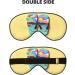 Funny Flip Flops Slippers & Art Sandals | Soft Adjustable Eye Mask for Sleep Travel & Yoga - Buy Online on GoSupps.com