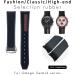 Buy HAMONEE Silicone Watch Strap 18mm 19mm 21mm 22mm for Omega Moonwatch Speedmaster & Seamaster - Soft Black Bracelet - Buy Online on GoSupps.com